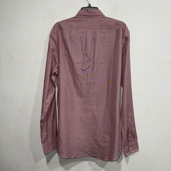 J Crew size LT Secret Wash Cotton Poplin Shirt Button Up Classic Men’s New - Picture 7 of 12